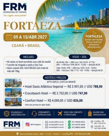 Quero Viajar para Fortaleza